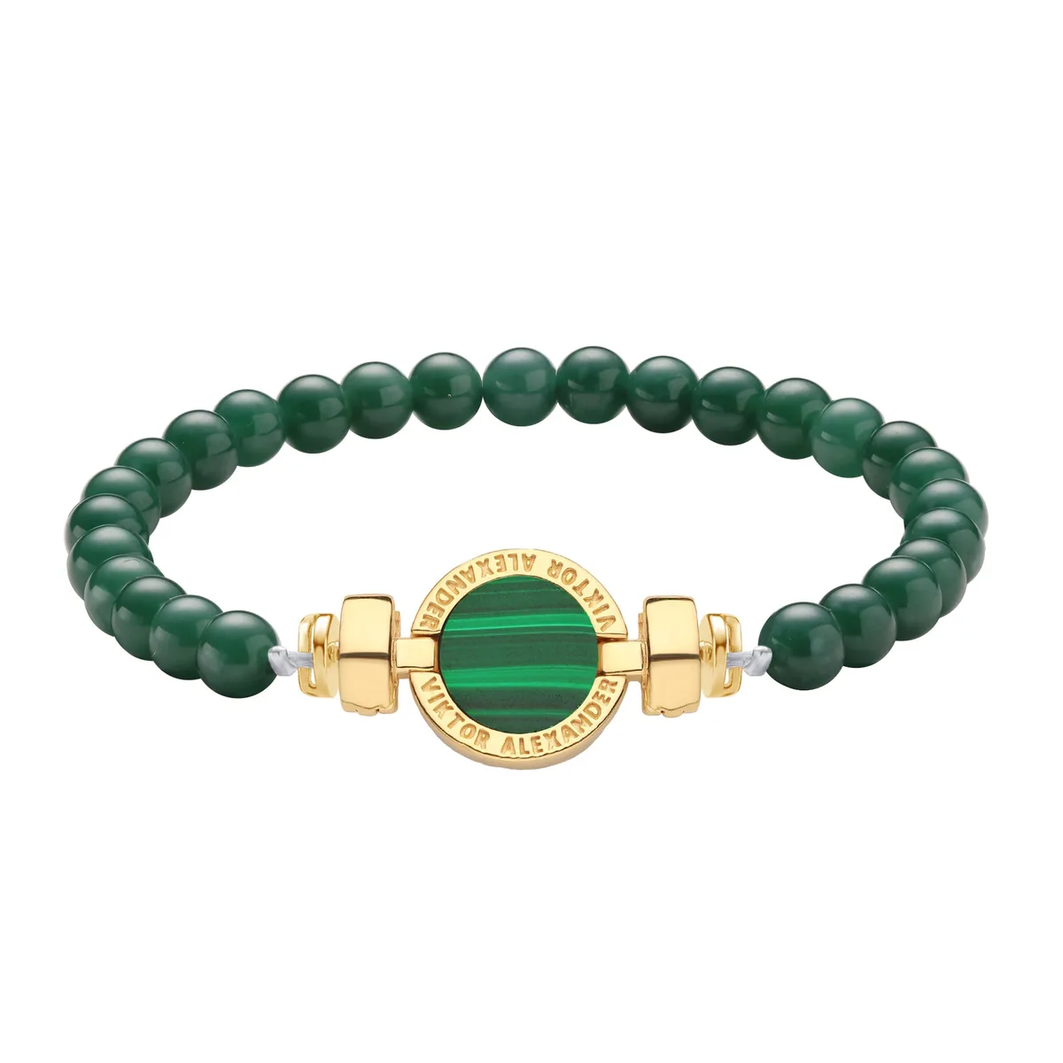 1889 Collection 18-carat Gold Jadeite Bracelet, view 6 – Viktor Alexander