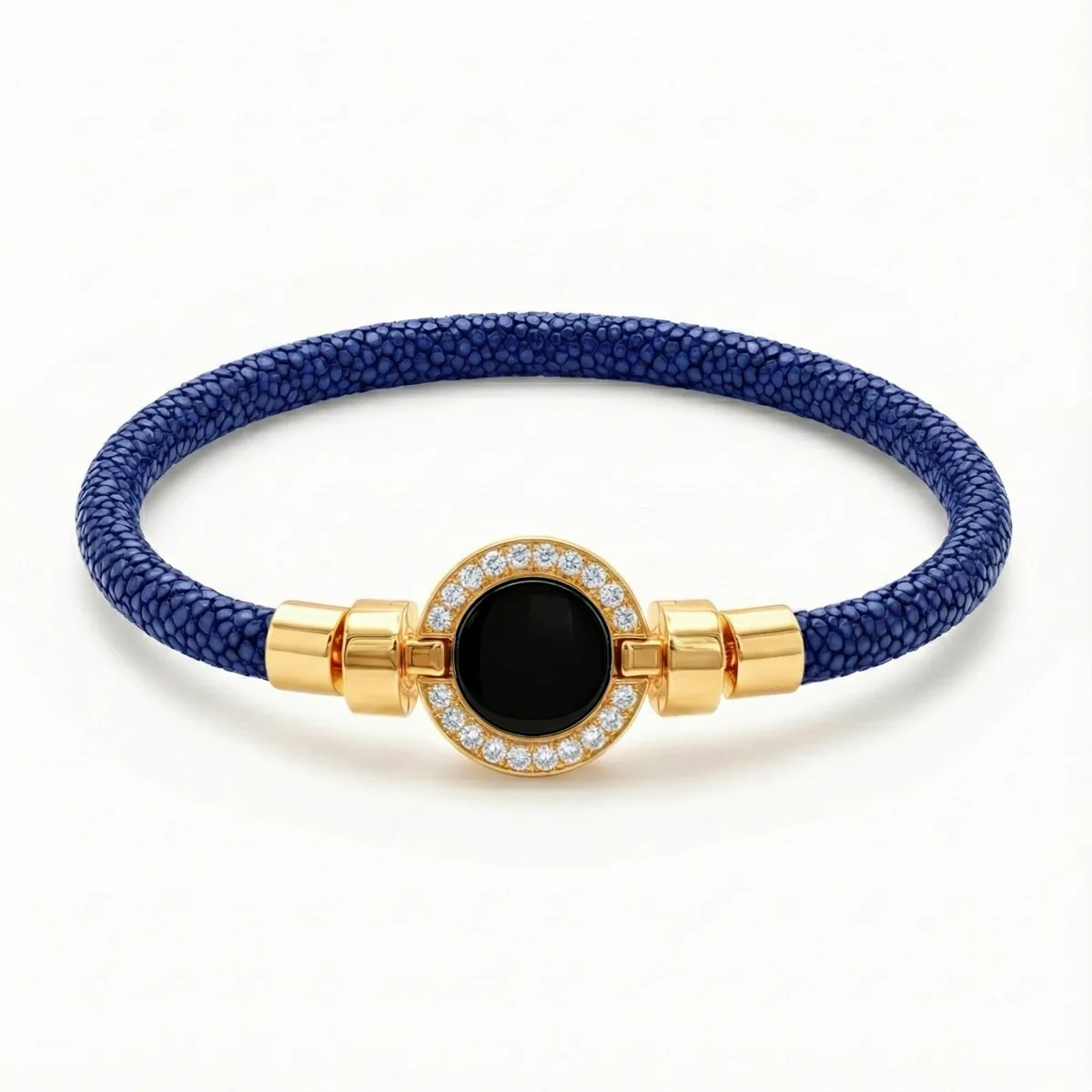 1889 Pave Collection 18-carat Gold with Stingray Leather Bracelet, view 13 – Viktor Alexander