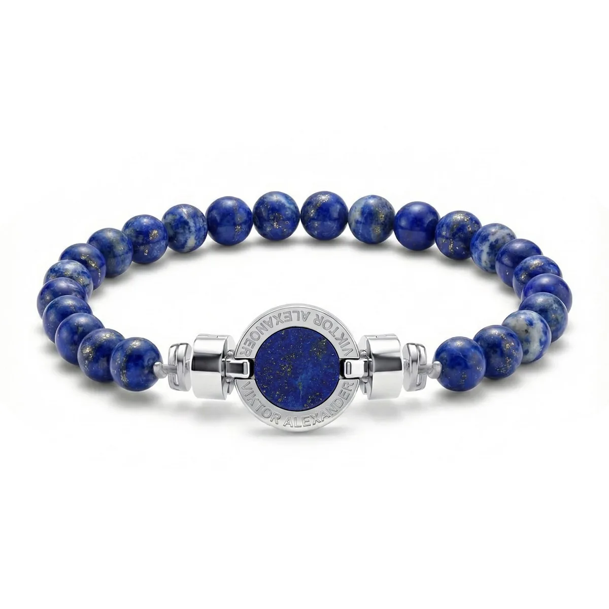 1889 Lapis Lazuli 925 Silver Gemstone Bracelets – Viktor Alexander
