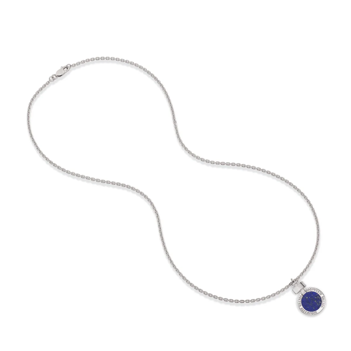 1889 Lapis Lazuli 925 Silver Necklace, view 2 – Viktor Alexander