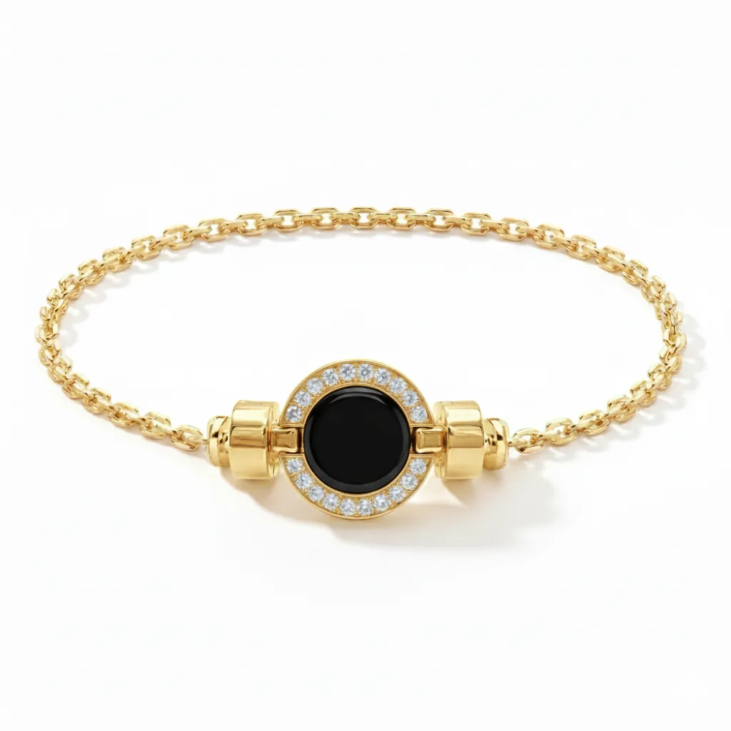 1889 Pave Collection 18-carat Gold Bracelet, view 2 – Viktor Alexander
