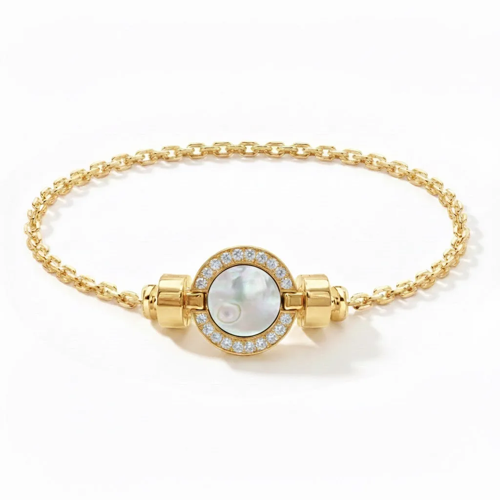 1889 Pave Collection 18-carat Gold Bracelet, view 4 – Viktor Alexander