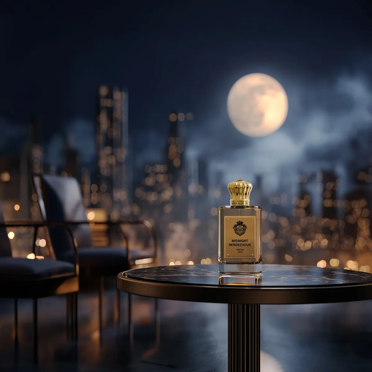 MIDNIGHT RENDEZVOUS 100ML Parfum, view 2 – Viktor Alexander