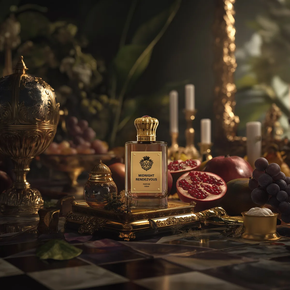 MIDNIGHT RENDEZVOUS 100ML Parfum, view 3 – Viktor Alexander
