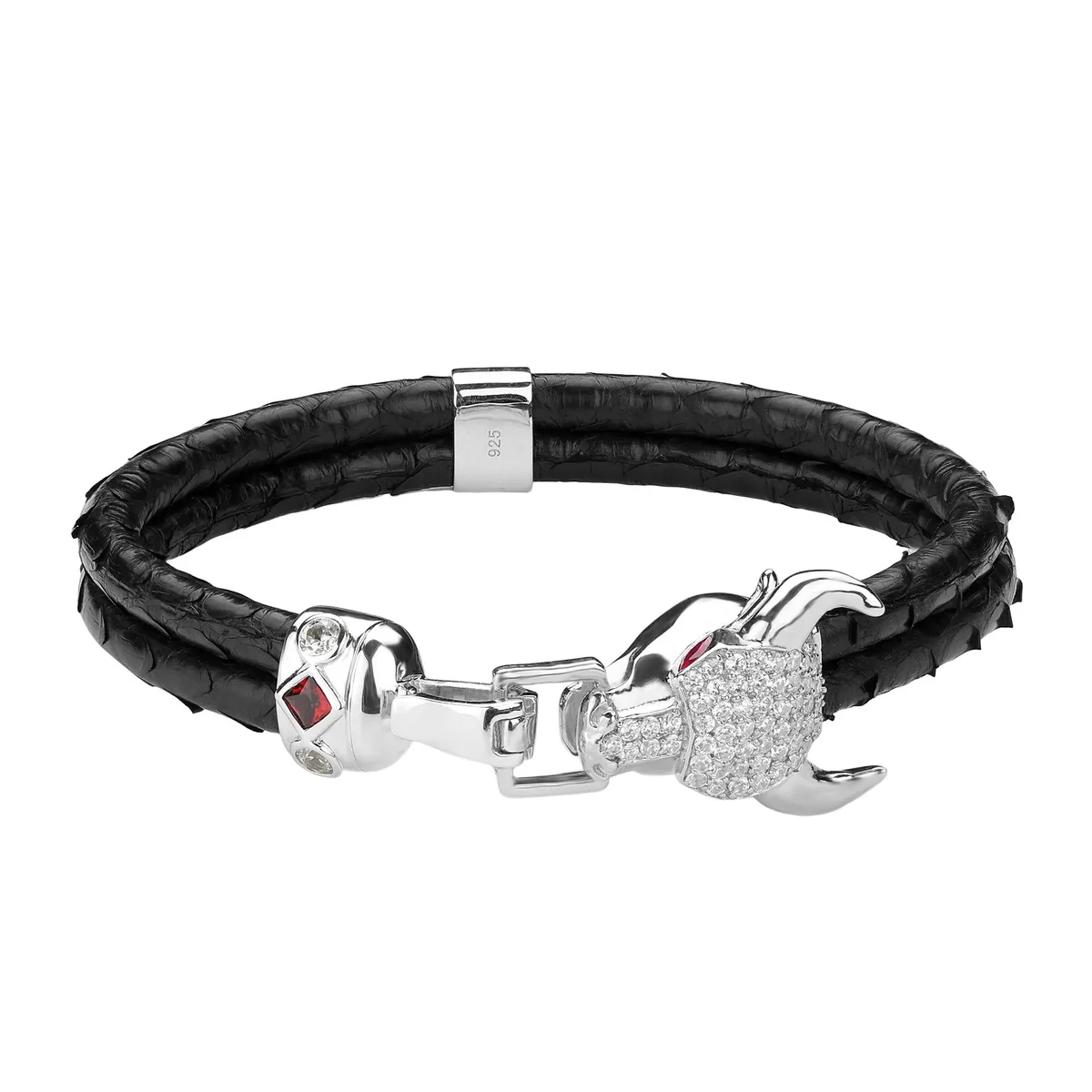 925 Bull Duma X Bracelet, view 2 – Viktor Alexander