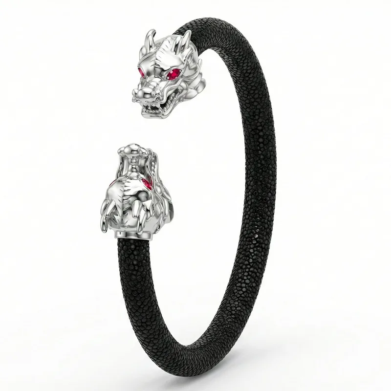 925 Dragon Eternity X Bracelet