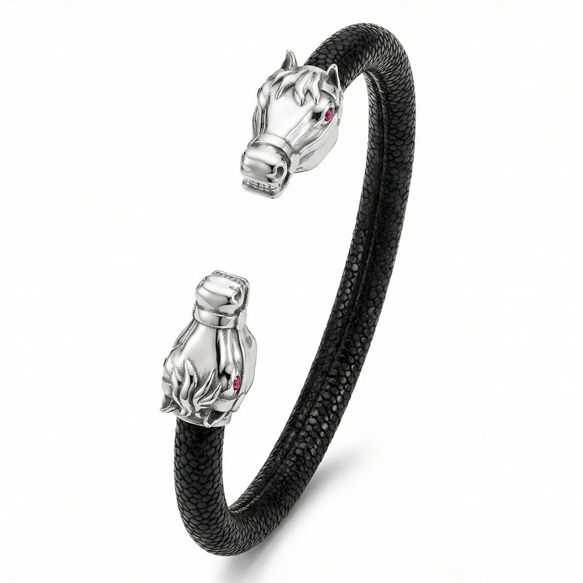 925 Horse Eternity X Bracelet – Viktor Alexander