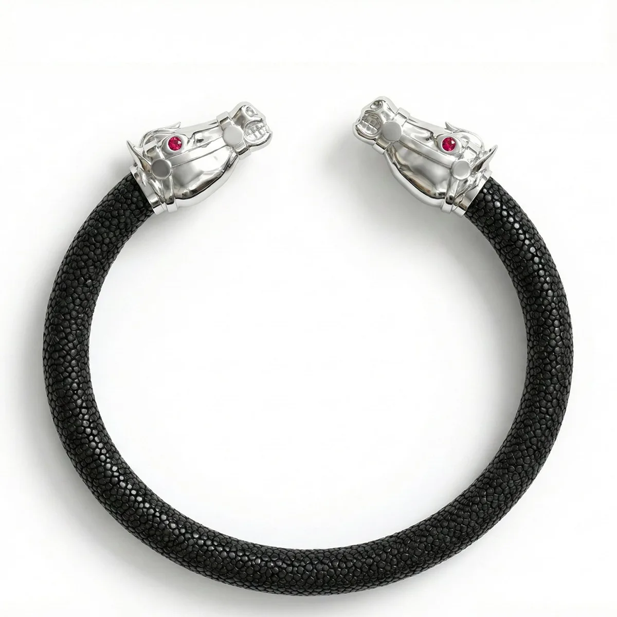 925 Horse Eternity X Bracelet, view 3 – Viktor Alexander