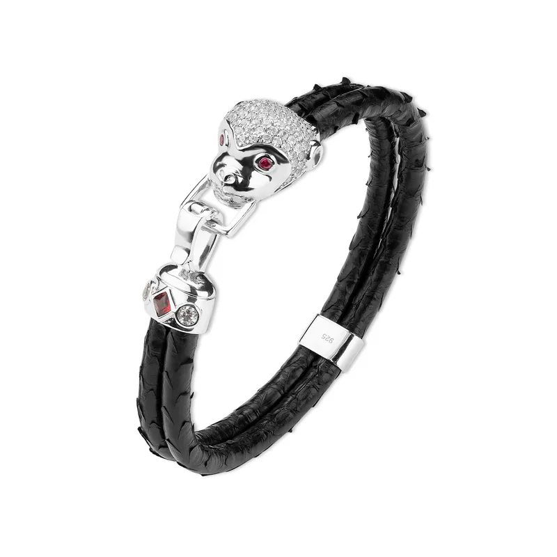 925 Monkey Duma X Bracelet