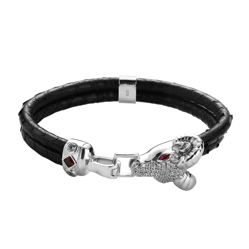 925 Ram Duma X Bracelet