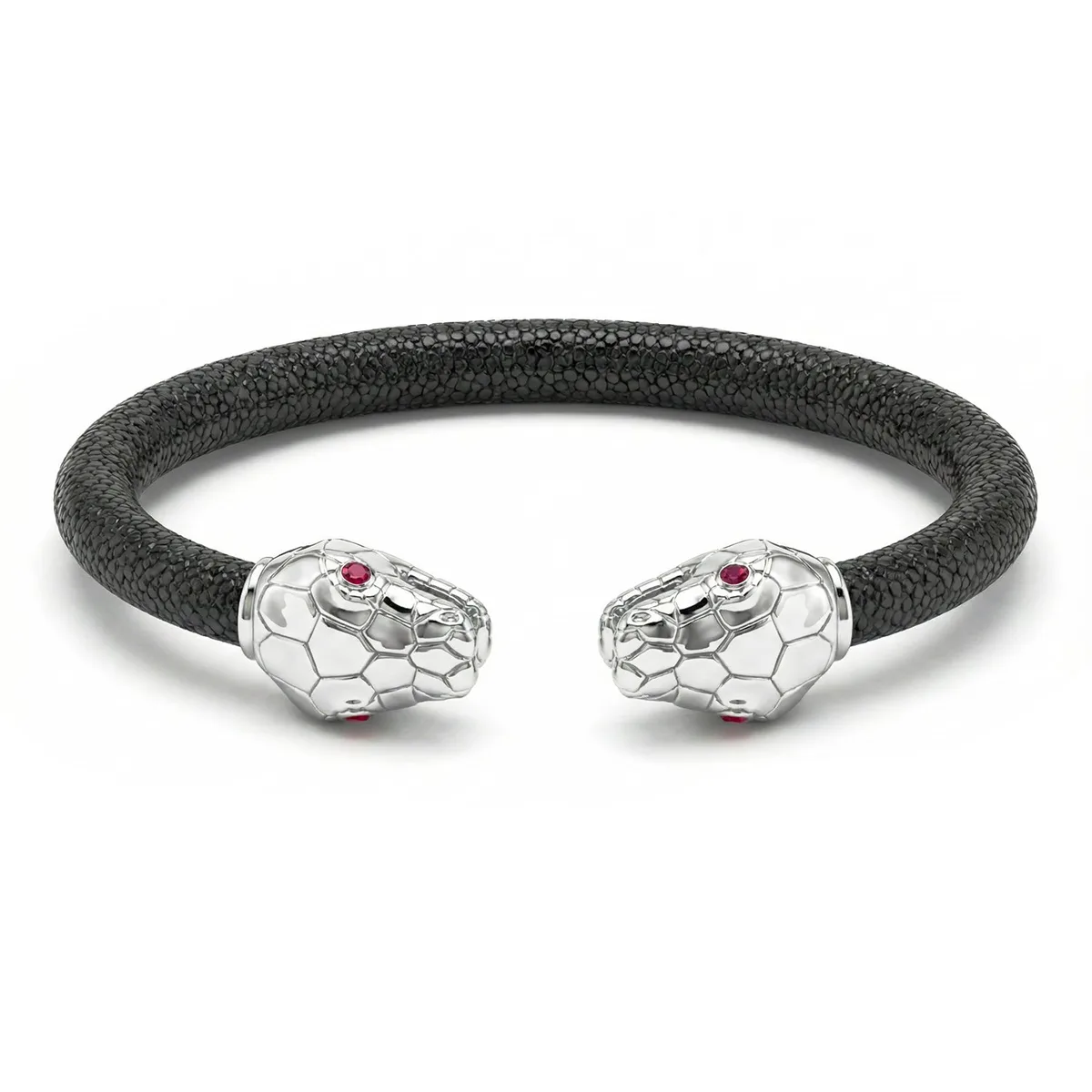 925 Snake Eternity X Bracelet, view 2 – Viktor Alexander