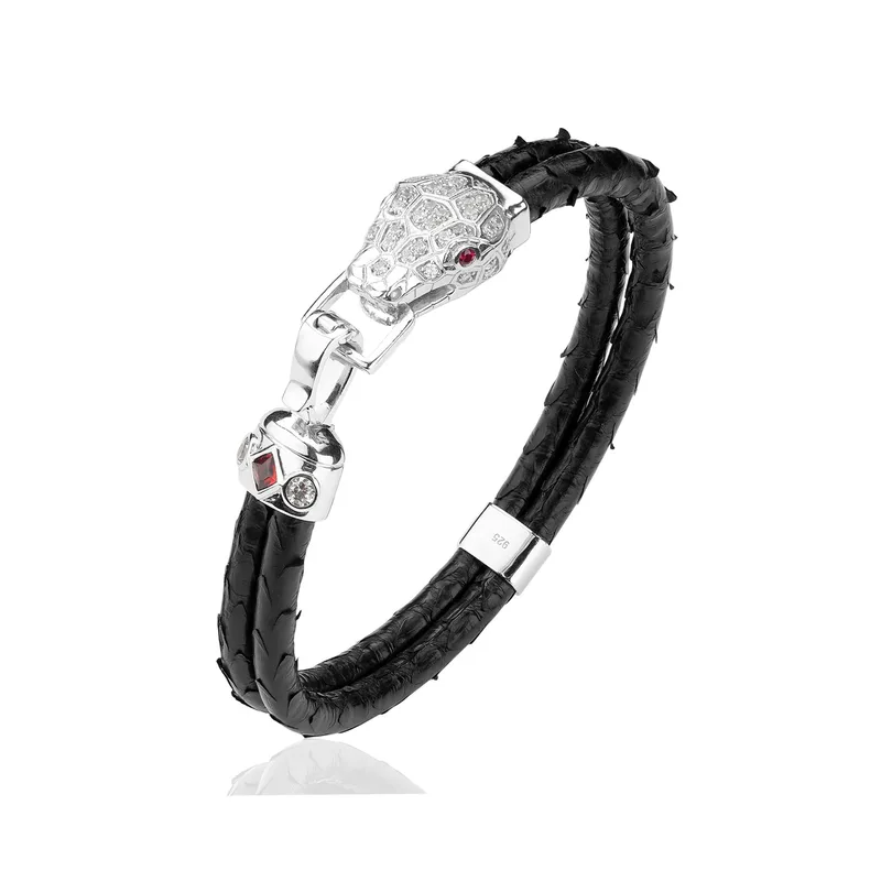 925 Snake Duma X Bracelet
