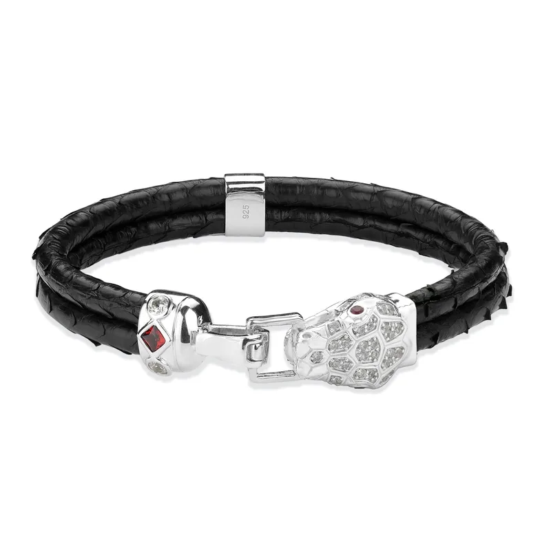 925 Snake Duma X Bracelet