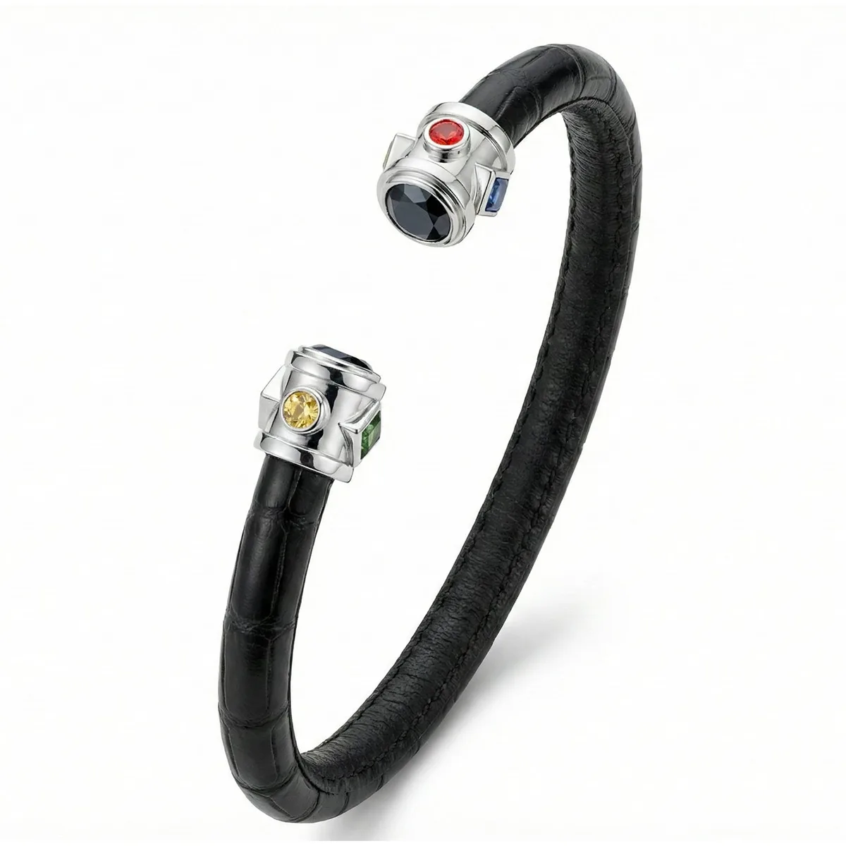 BE Eternity 925 Black Spinel & Fancy Sapphire Stingray Bracelet – Viktor Alexander