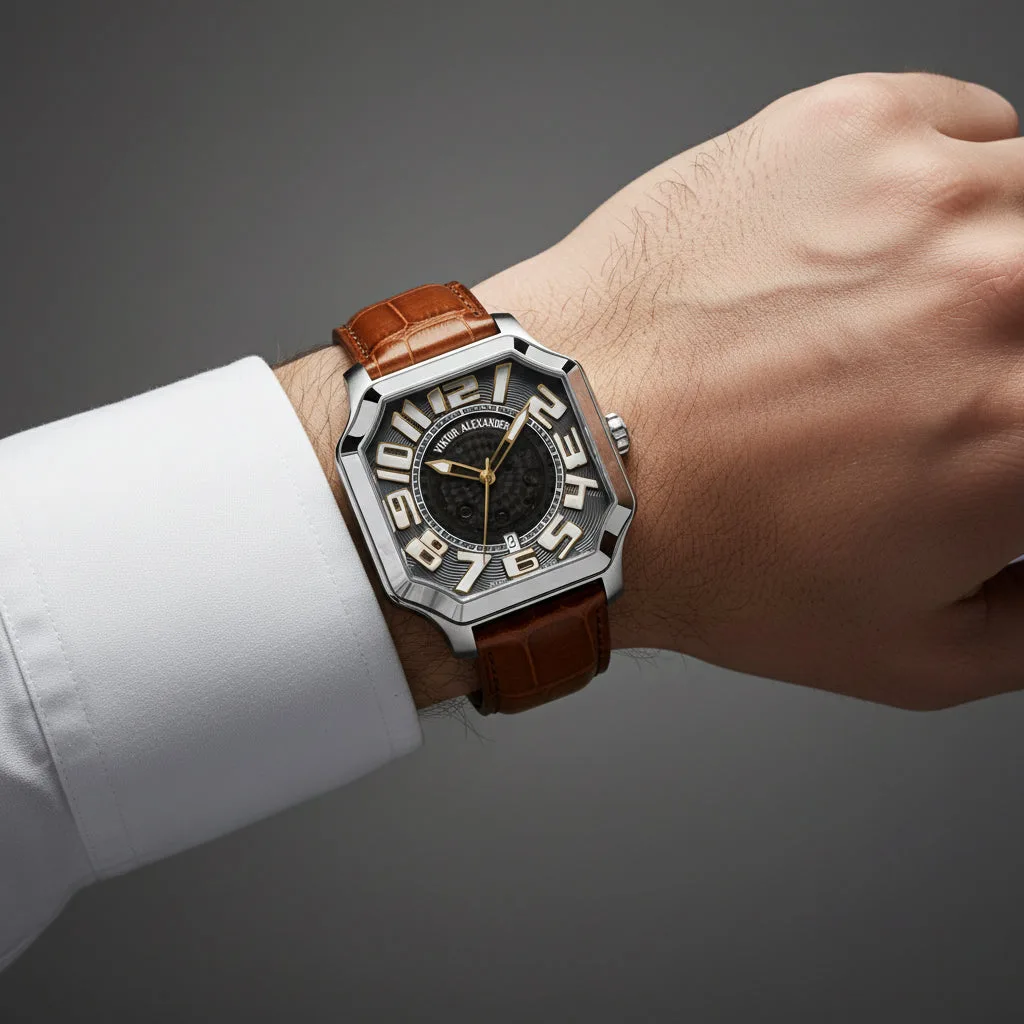 Ref. 1200-C100 Swiss Automatic Watch, view 4 – Viktor Alexander