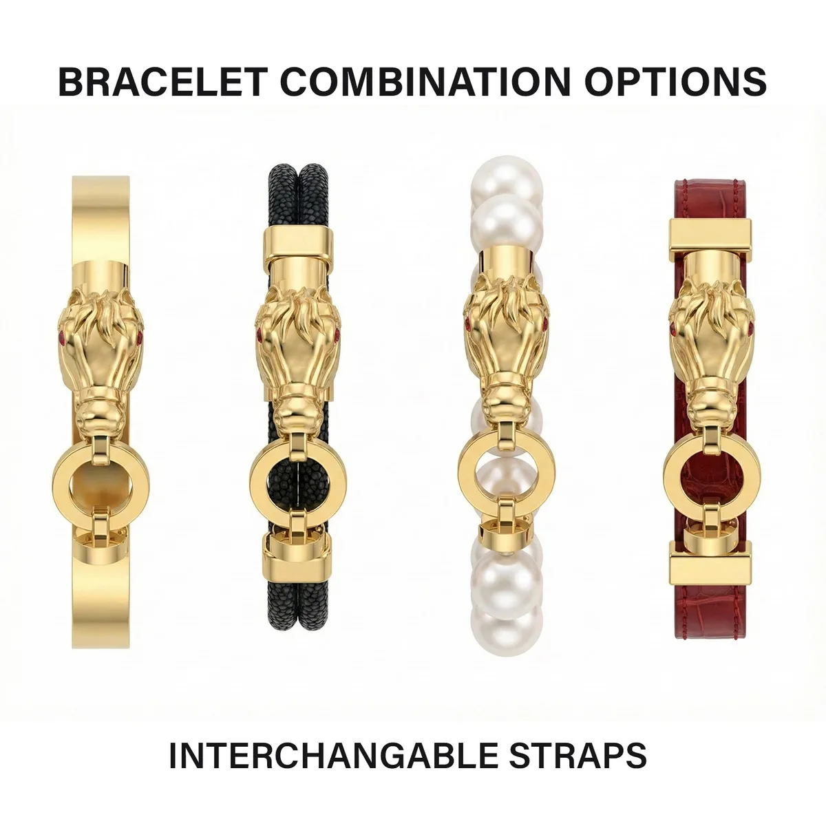 CAVAL REGALIA 18K GOLD BRACELET, view 6 – Viktor Alexander