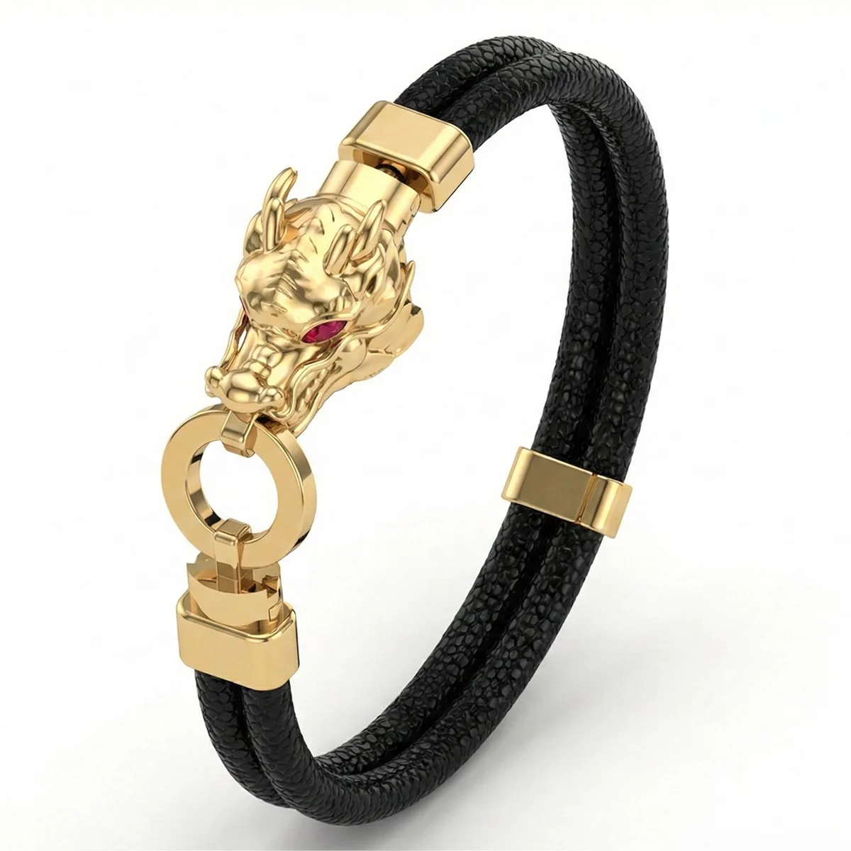 DRACO REGALIA 18K GOLD BRACELET – Viktor Alexander