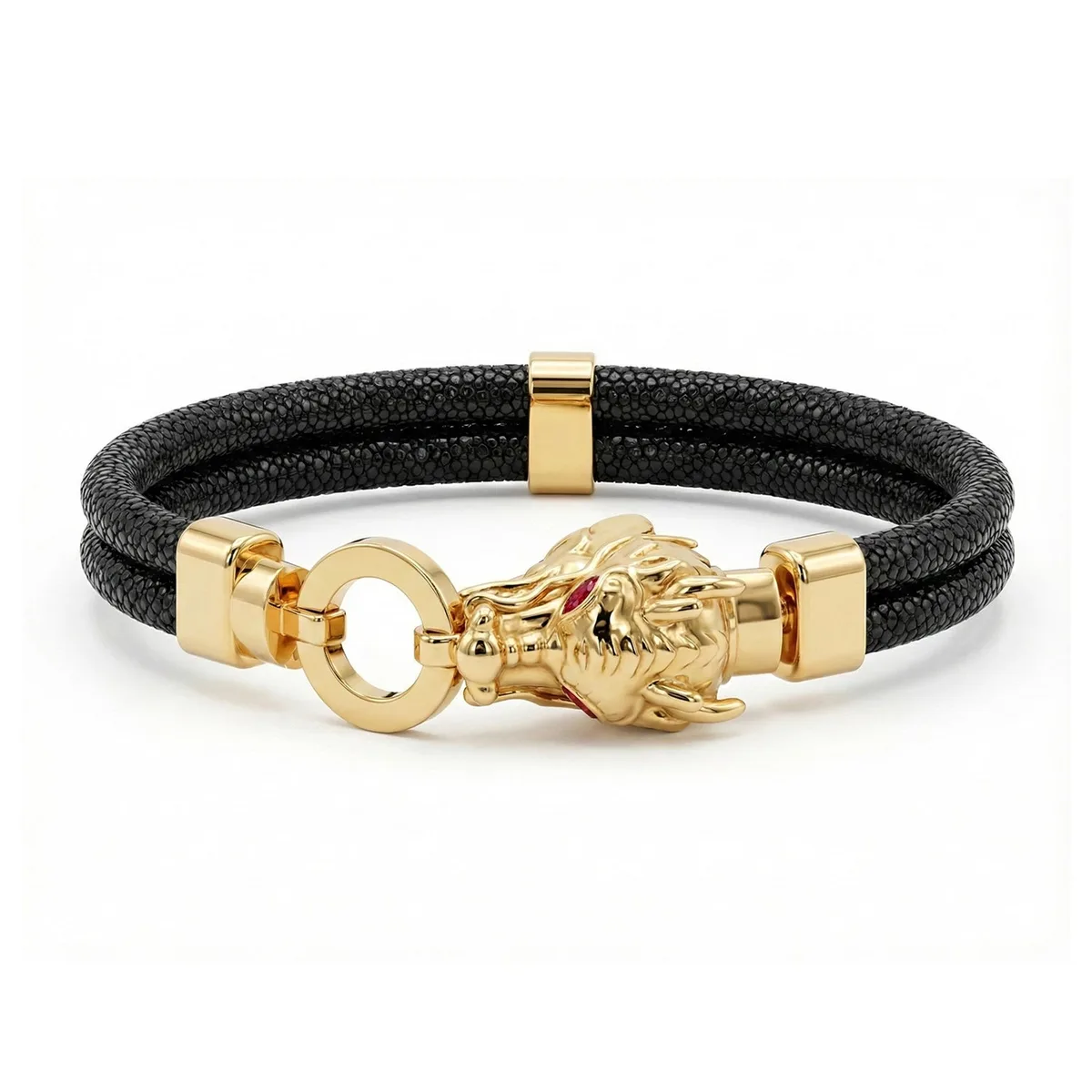 DRACO REGALIA 18K GOLD BRACELET, view 2 – Viktor Alexander