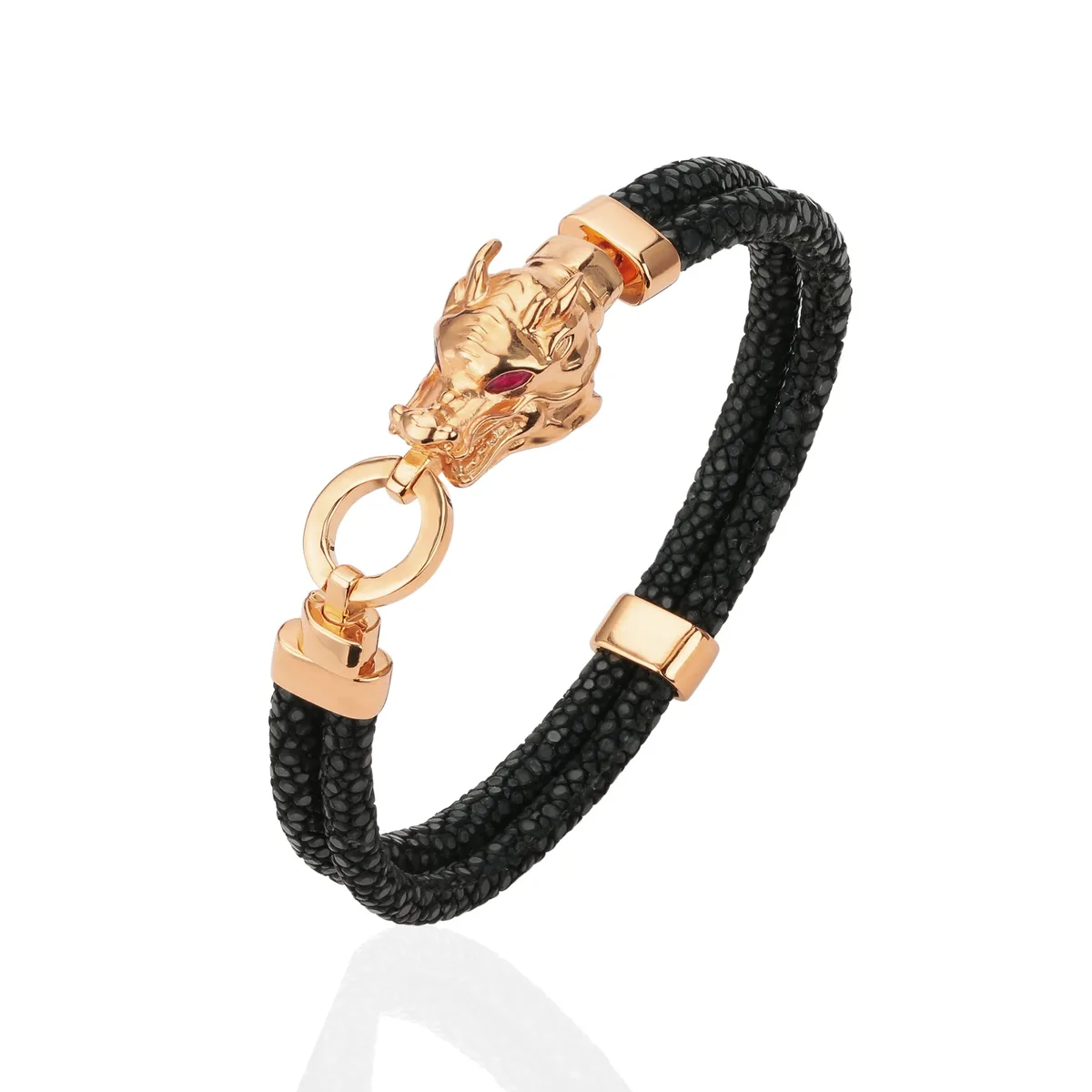 DRACO REGALIA 18K GOLD BRACELET, view 6 – Viktor Alexander