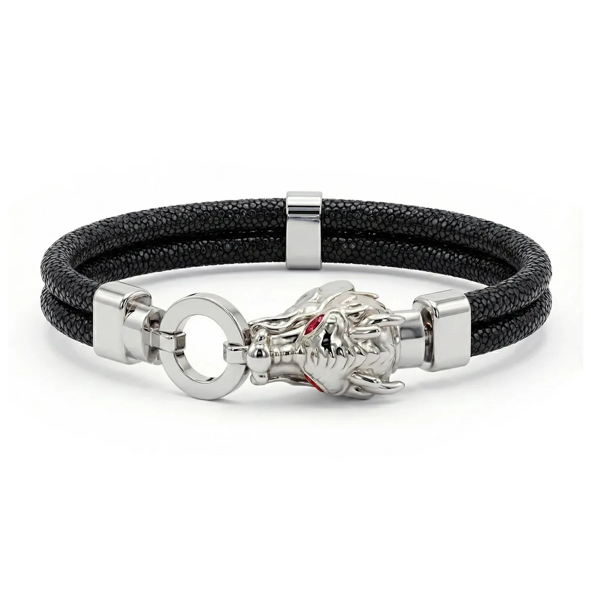 DRACO REGALIA 925 SILVER BRACELET, view 2 – Viktor Alexander