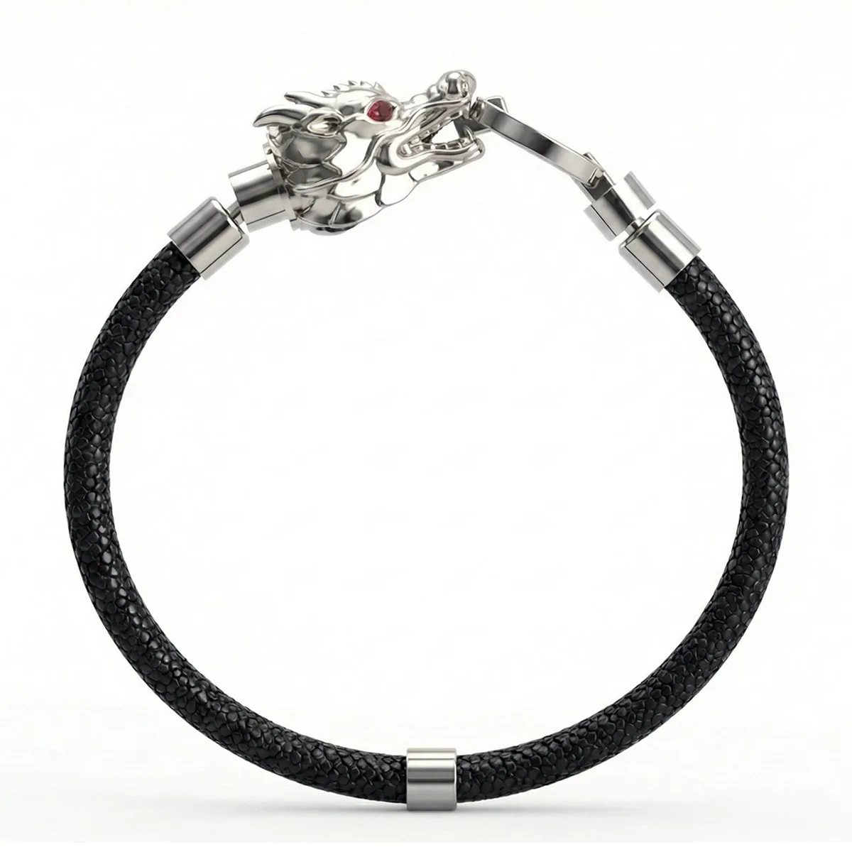 DRACO REGALIA 925 SILVER BRACELET, view 3 – Viktor Alexander