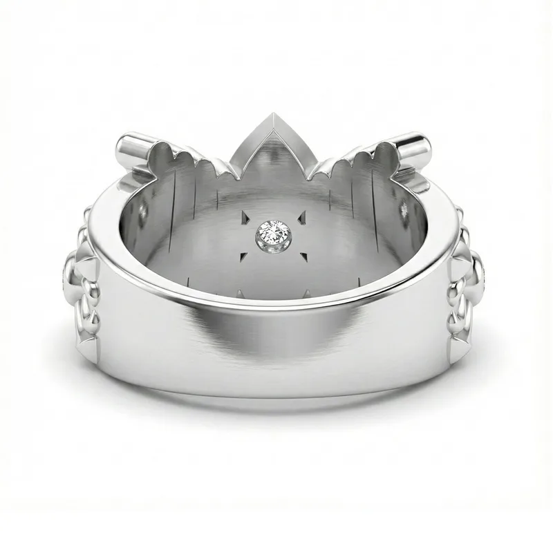 FDL01 Angel Wings Platinum PT950 Men’s Ring