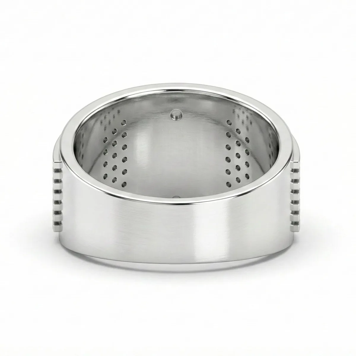 FDL01 Fleur de Lis Platinum PT950 Men’s Ring, view 2 – Viktor Alexander