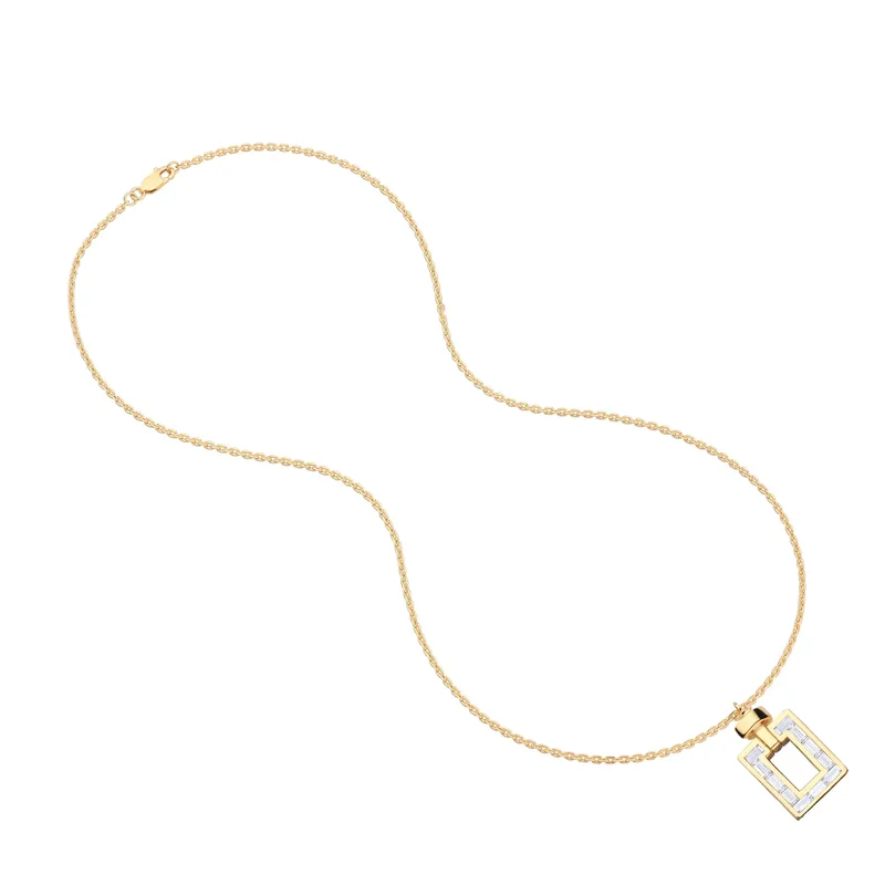 Magnum Opus XL Baguette Diamonds 18-carat gold Pendant & Necklace