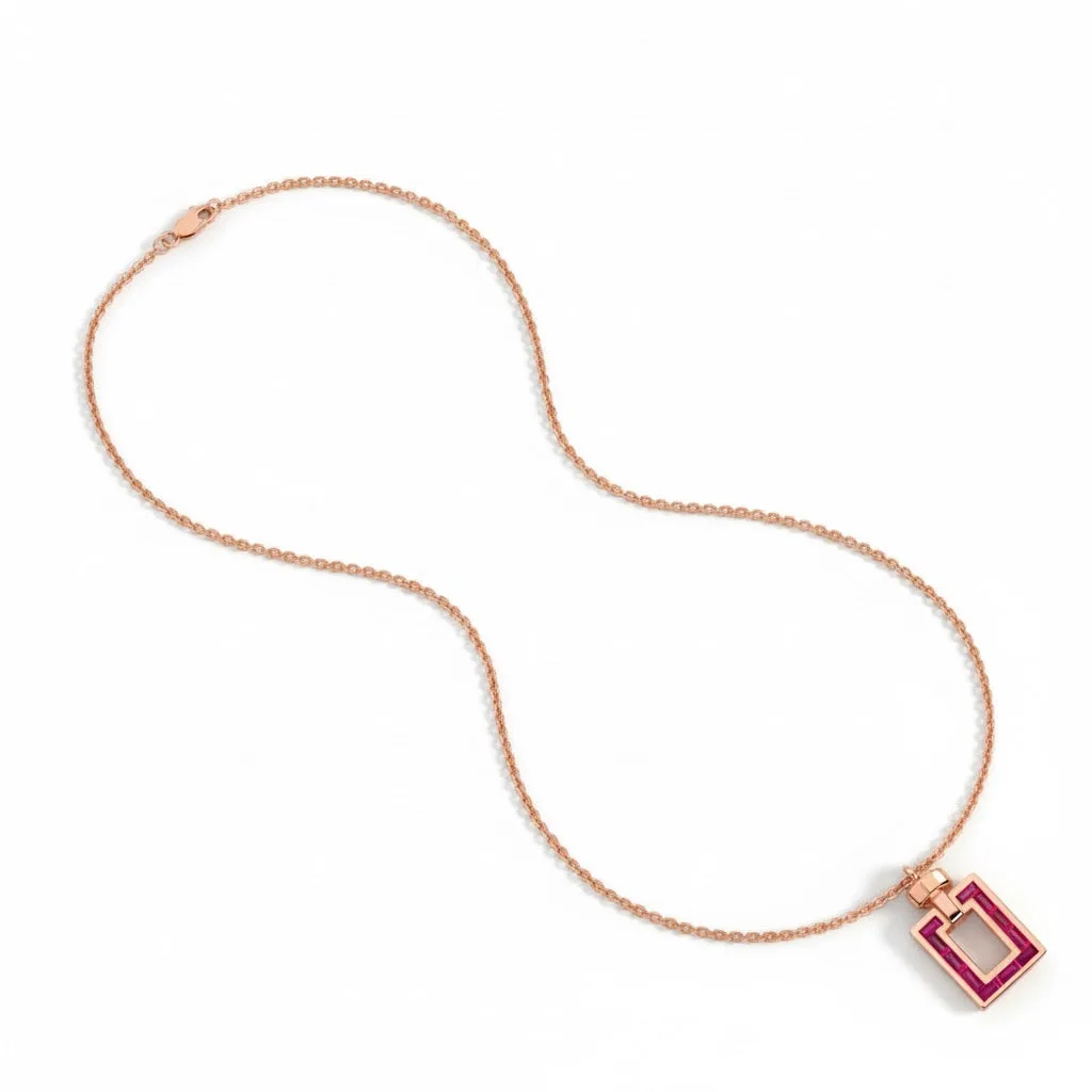 Magnum Opus XL Ruby 18-carat gold Pendant with Necklace, view 4 – Viktor Alexander