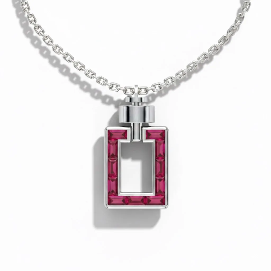 Magnum Opus XL Ruby in Platinum PT950 Necklace and Pendant – Viktor Alexander