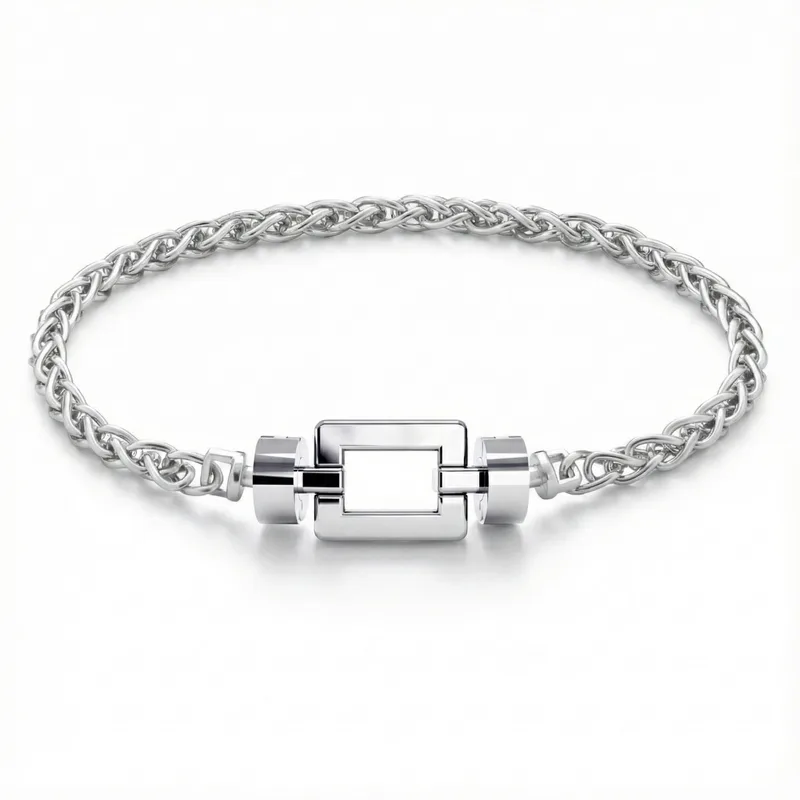 Opus Classic 925 Silver Chain Link Bracelet
