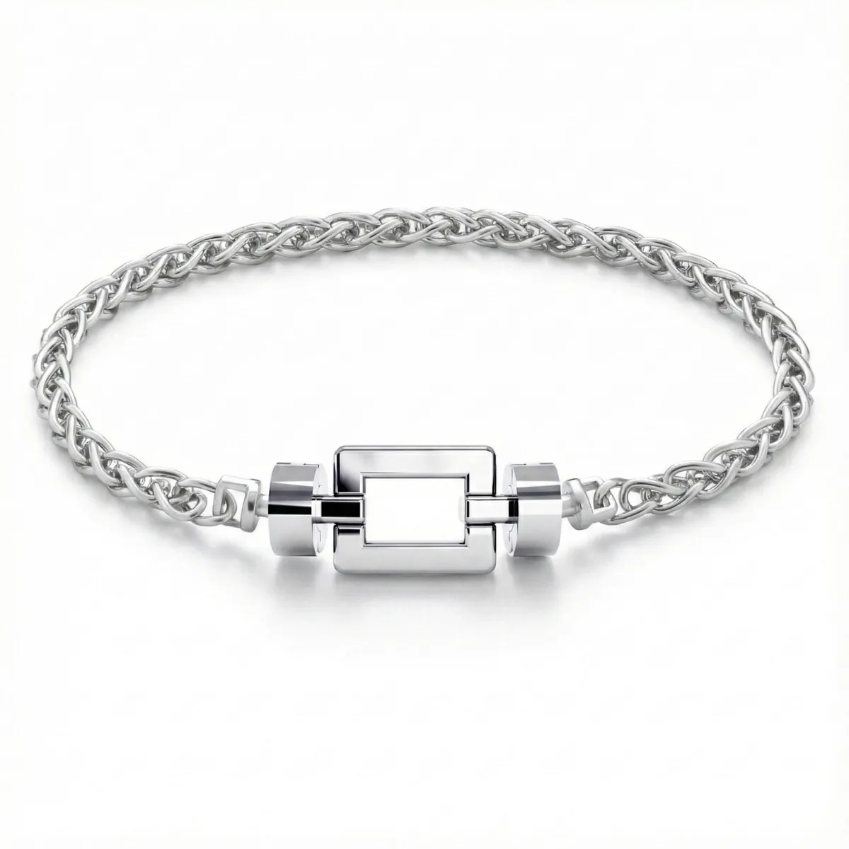 Opus Classic 925 Silver Chain Link Bracelet, view 13 – Viktor Alexander