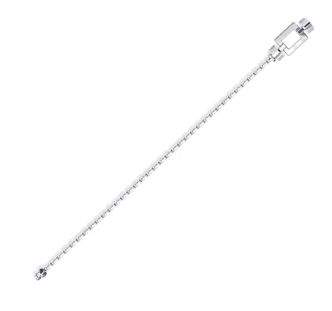 Opus Classic 925 Silver Chain Link Bracelet, view 2 – Viktor Alexander