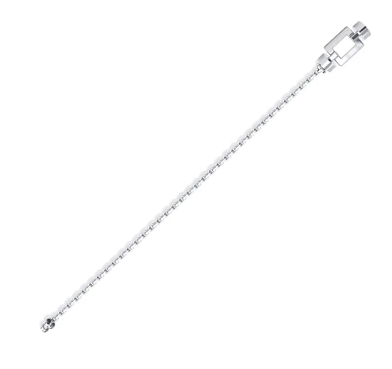 Opus Classic 925 Silver Chain Link Bracelet