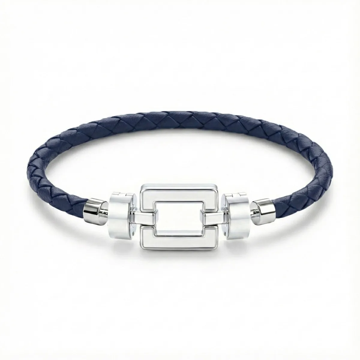 OPUS Metier D’art 925 White Enamel with Red Calf Bracelet, view 4 – Viktor Alexander