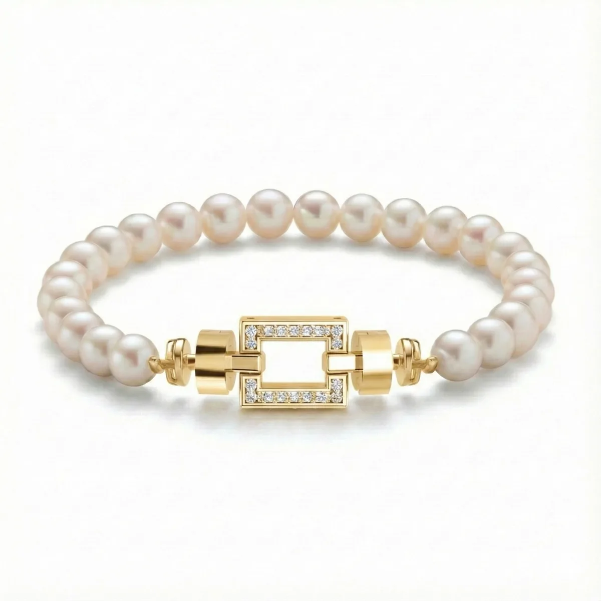 Opus Pavé 18-carat 6mm Gemstone Bracelet – Viktor Alexander