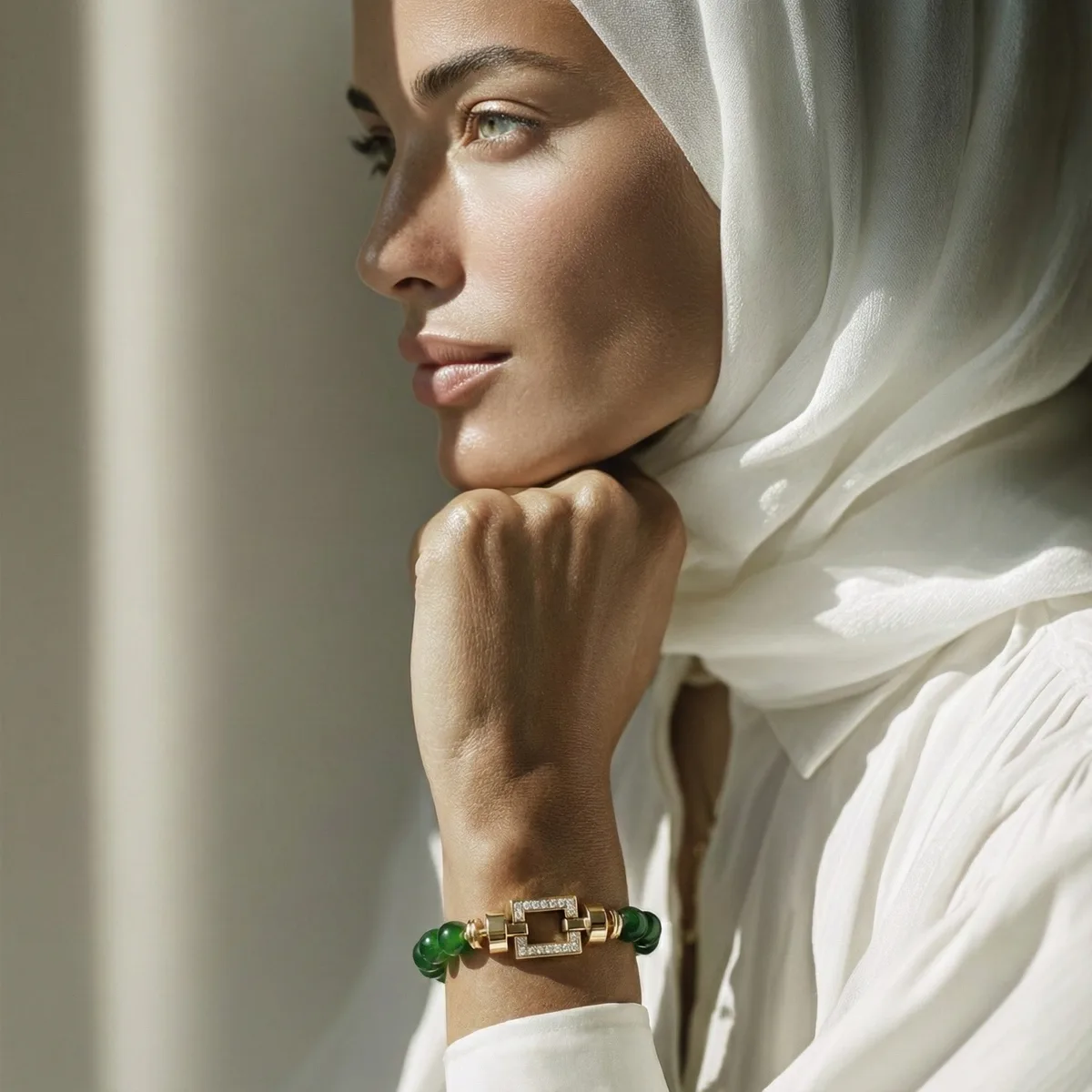 Opus Pavé 18-carat 6mm Gemstone Bracelet, view 7 – Viktor Alexander