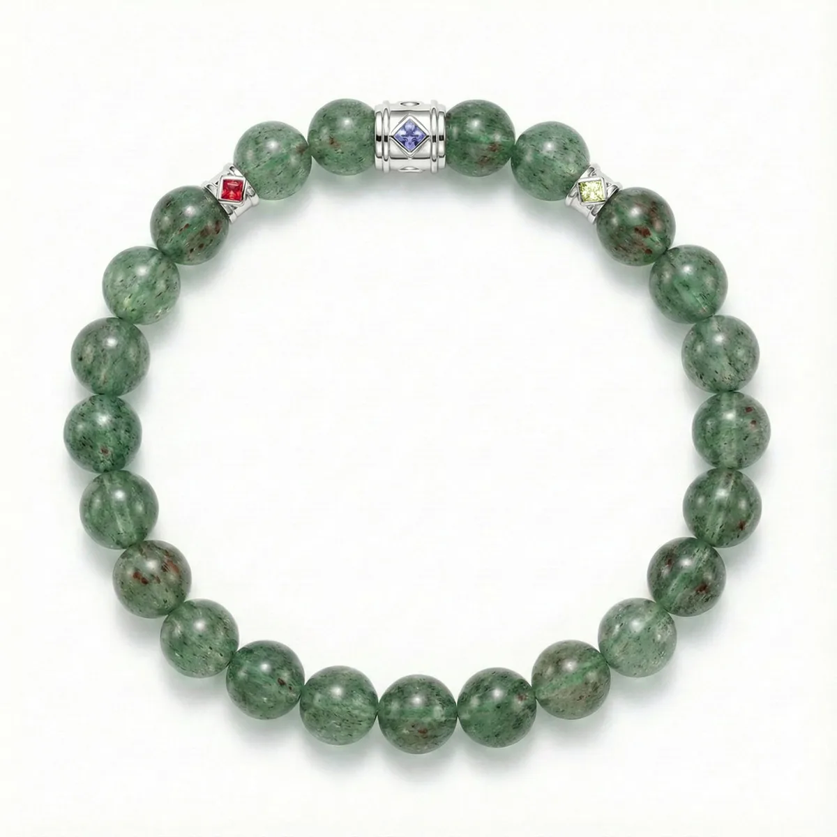 OROBORO XIII- GREEN STRAWBERRY QUARTZ – Viktor Alexander