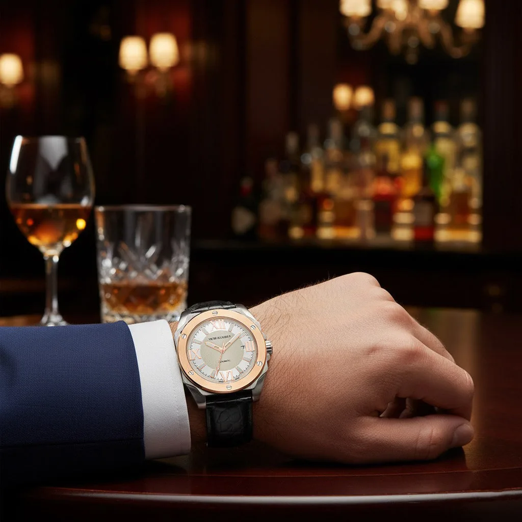 Ref.8000 Hommage Automatic Watch, view 4 – Viktor Alexander