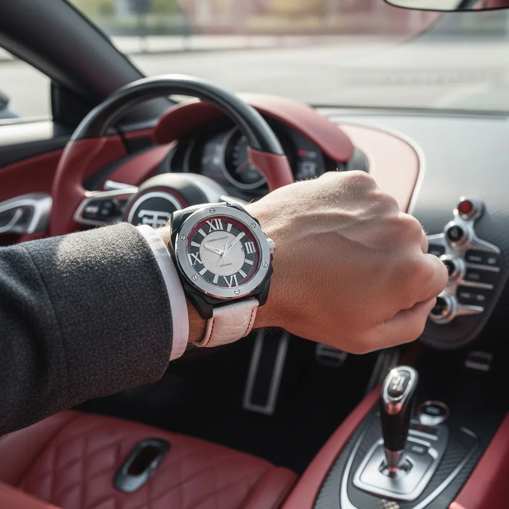 Ref.8010 Hommage Automatic Watch, view 4 – Viktor Alexander