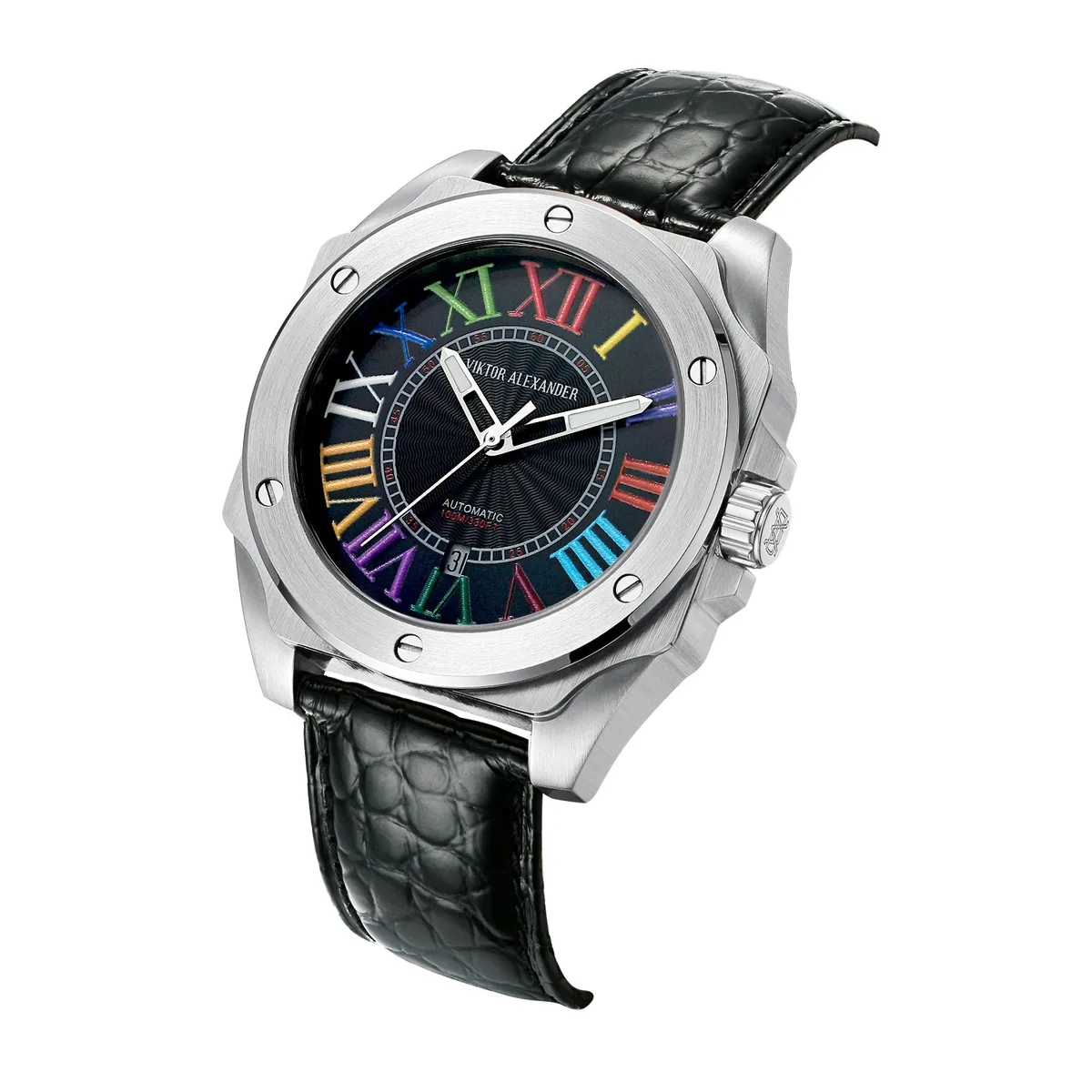 Ref.8100 Monaco Automatic Watch, view 2 – Viktor Alexander