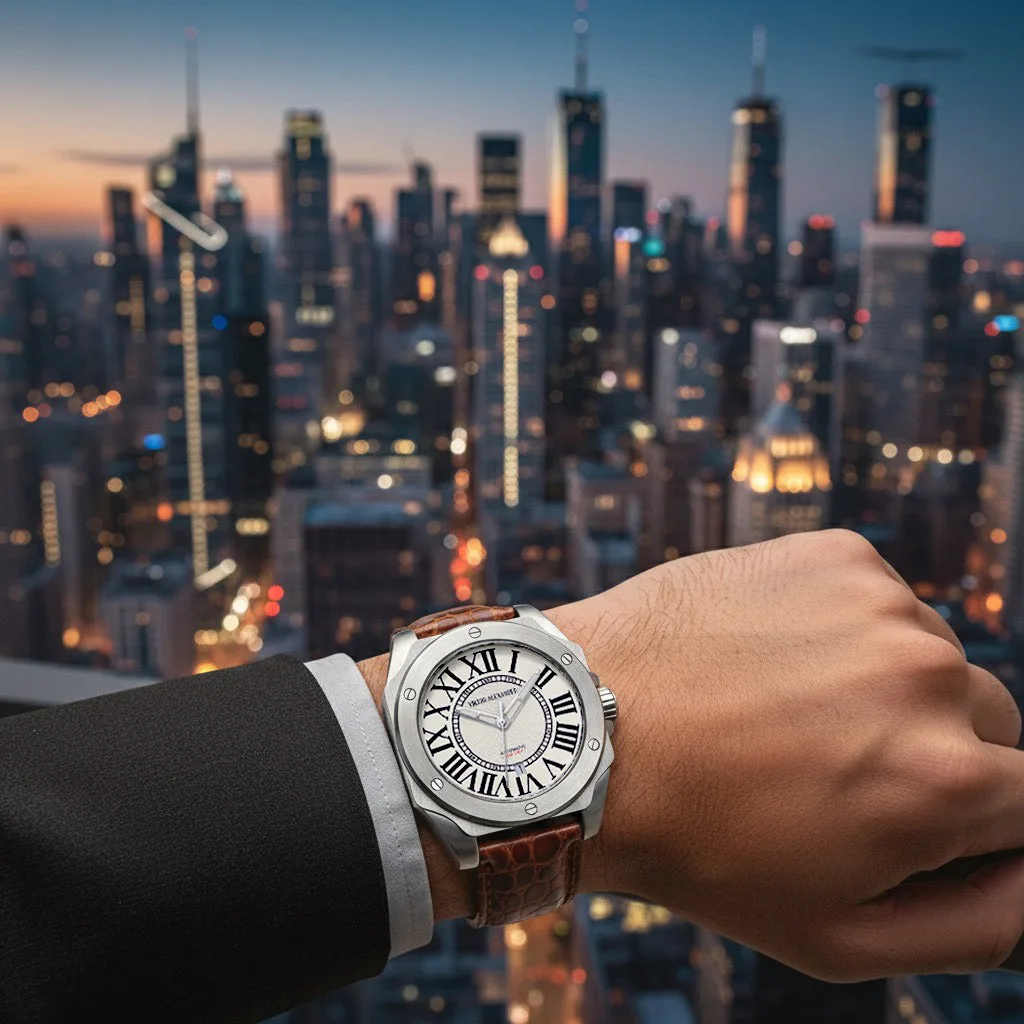 Ref.8110 Monaco Automatic Watch, view 4 – Viktor Alexander