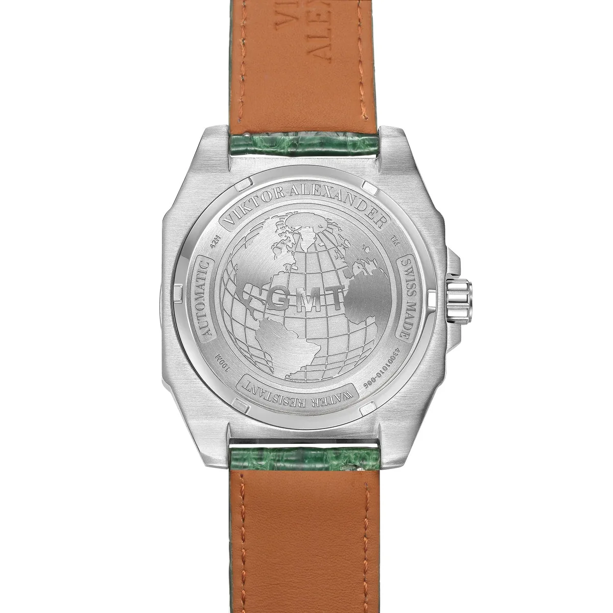 Ref.8210 GMT Dualtimer Automatic Watch, view 3 – Viktor Alexander