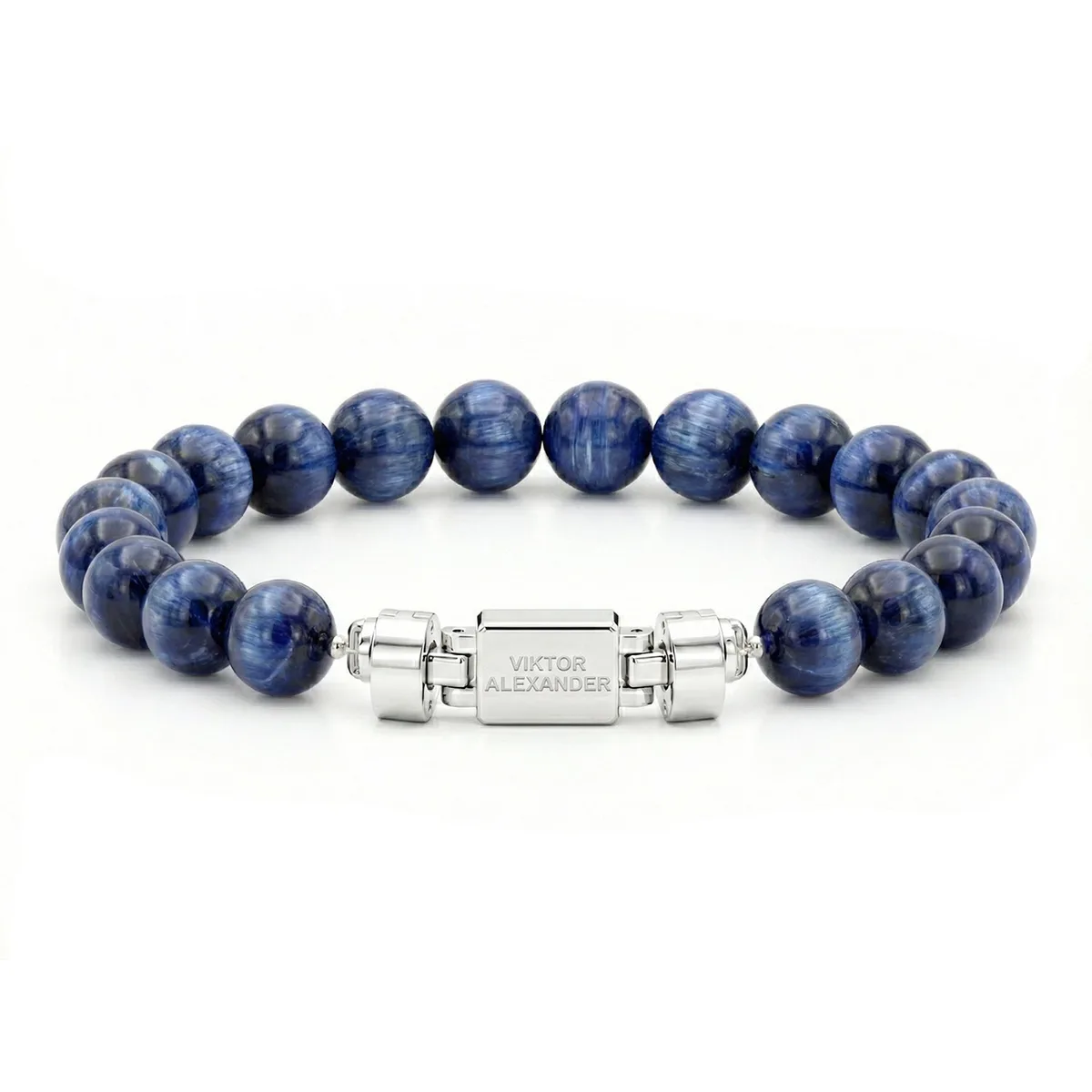 Regalia S 925 Silver with 3 Sizes of Kyanite Oroboro Bracelet – Viktor Alexander