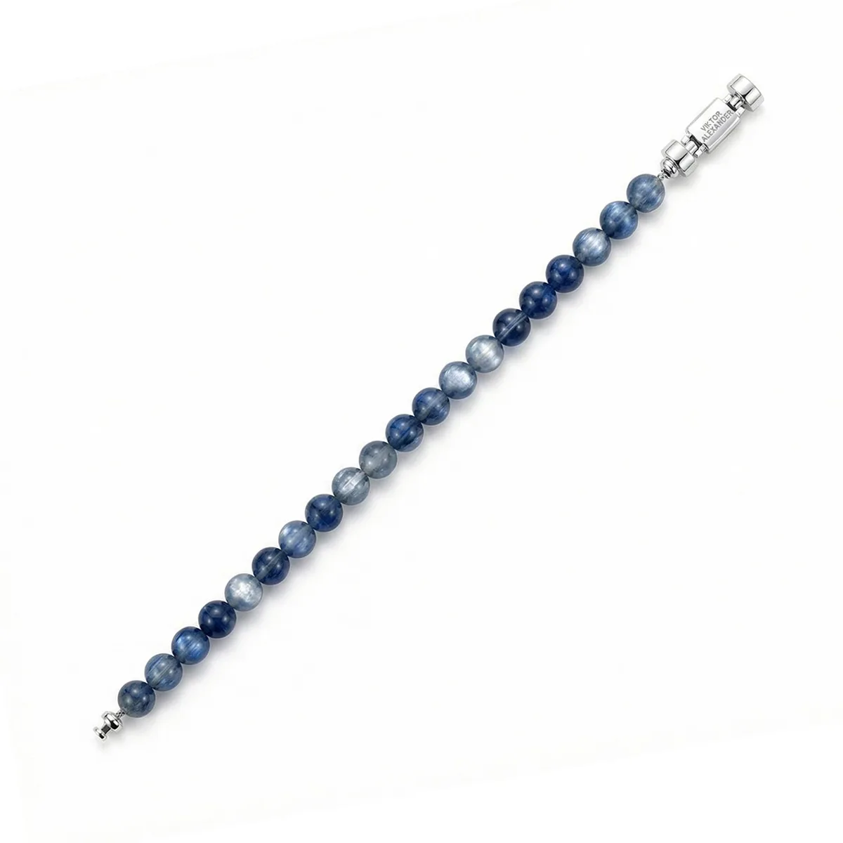 Regalia S 925 Silver with 3 Sizes of Kyanite Oroboro Bracelet, view 2 – Viktor Alexander
