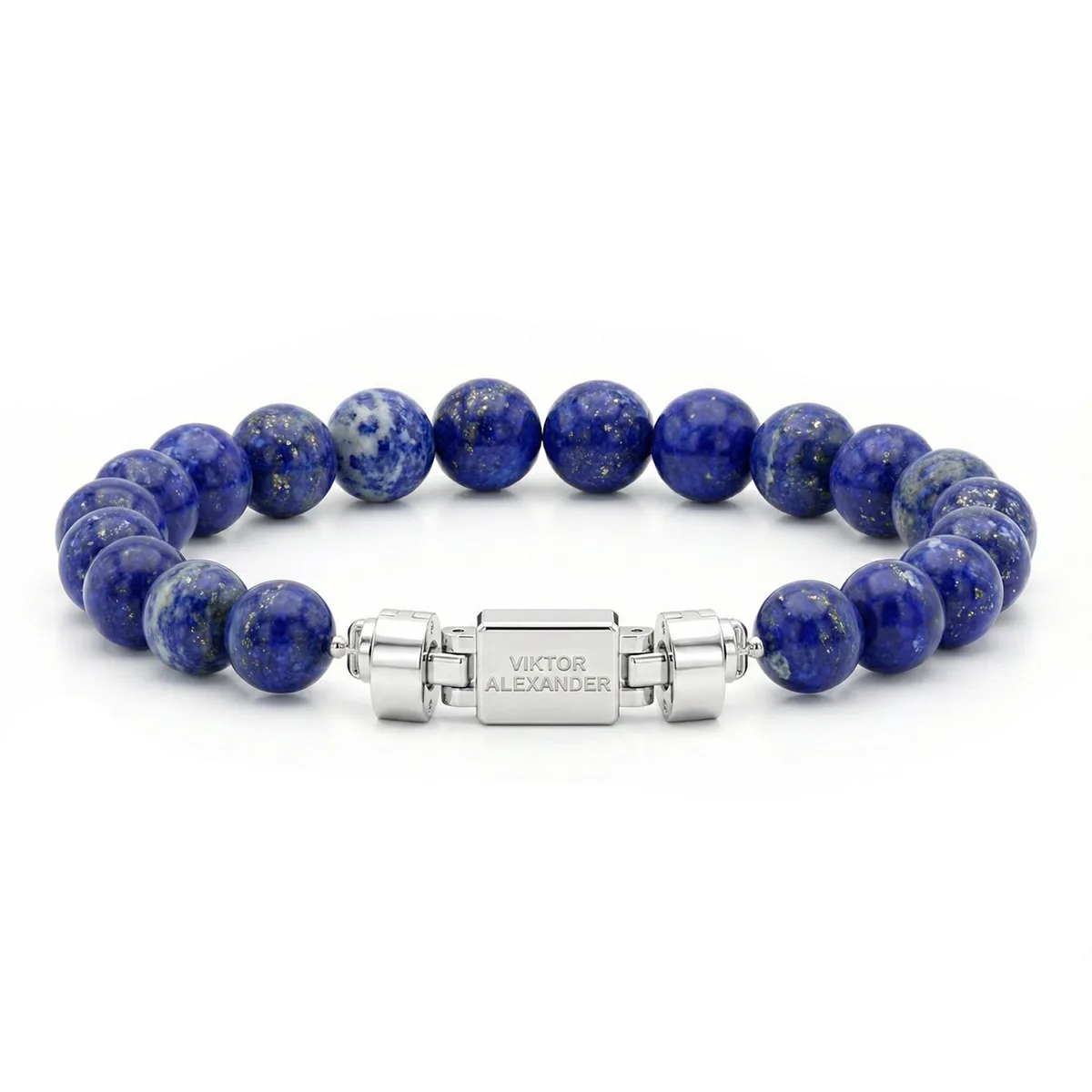 Regalia S 925 Silver with 3 Sizes of Lapis Lazuli Oroboro Bracelet – Viktor Alexander