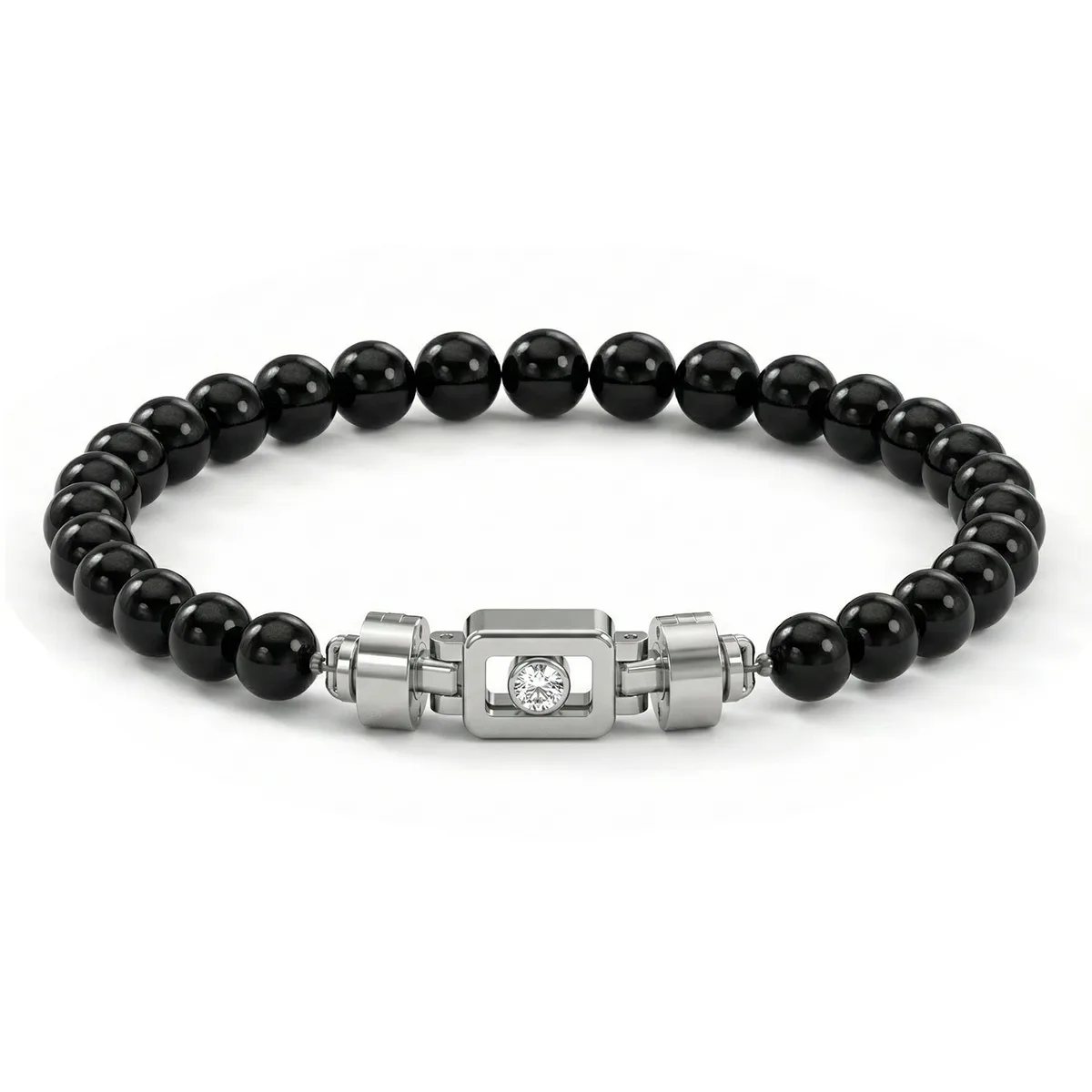 Diamond 925 Silver with Gemstone XOXO Bracelet – Viktor Alexander