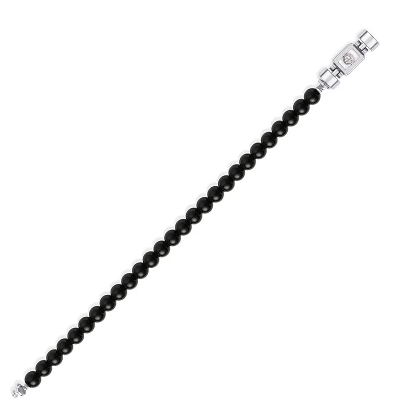 Diamond 925 Silver with Gemstone XOXO Bracelet