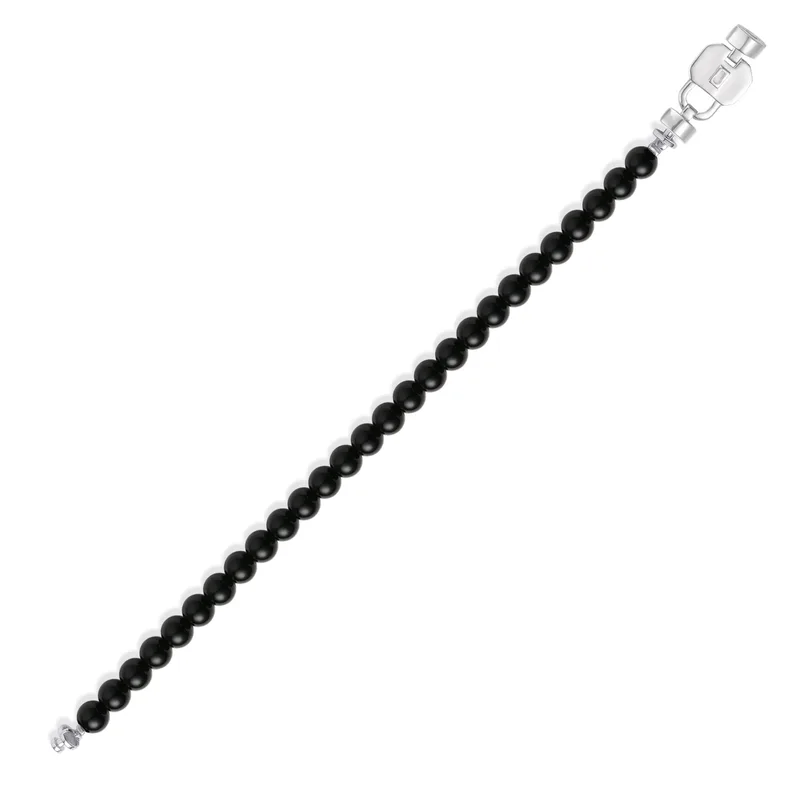 Regalia S Lock 925 with Gemstone Bead Bracelet