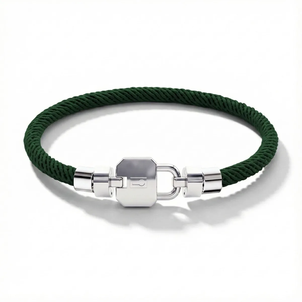 Regalia S Lock 925 with Italian Nylon Bracelet, view 3 – Viktor Alexander